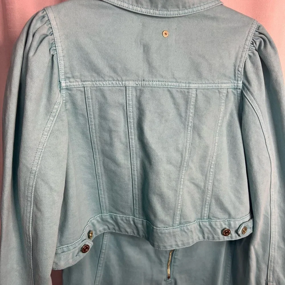 Aureta x Free People Lottie Denim Jacket & Mini Skirt Set - Picture 8 of 9